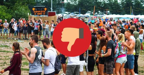 7 saker du inte bör göra på en festival