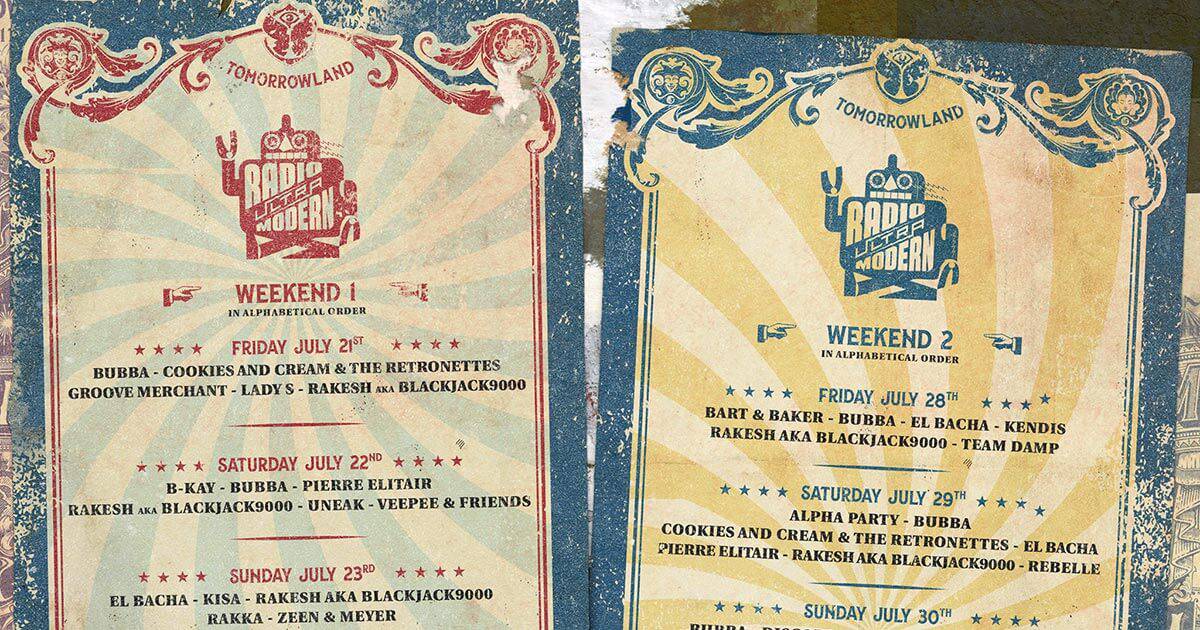 Tomorrowland Lineup