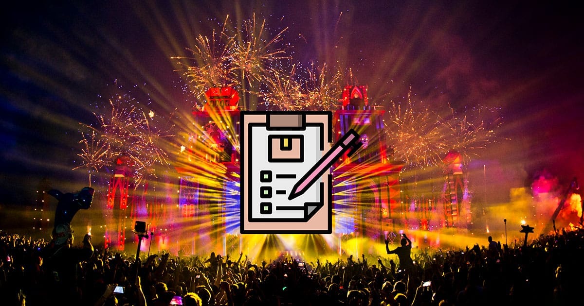 Vad du ska packa inför en Elektronisk Musik Festival
