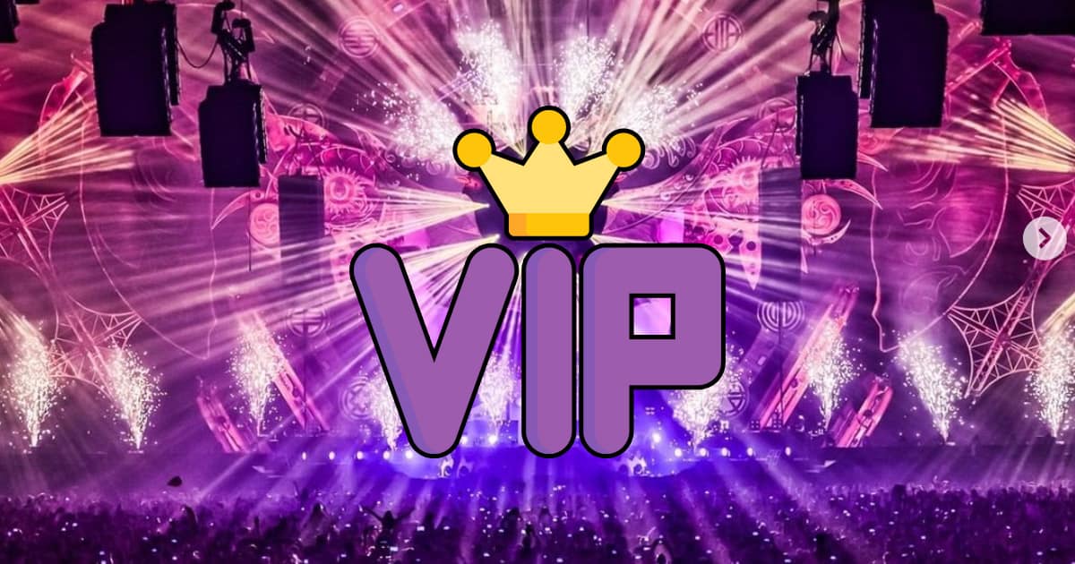 Regular eller VIP biljett