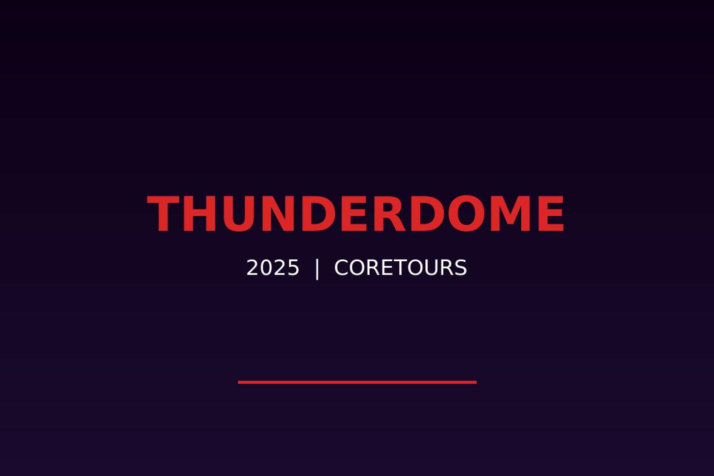 Thunderdome 2025